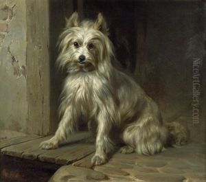 Sitzender Terrier