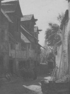 Parthie Aus Uberlingen Am Bodensee by Eduard Steffen
