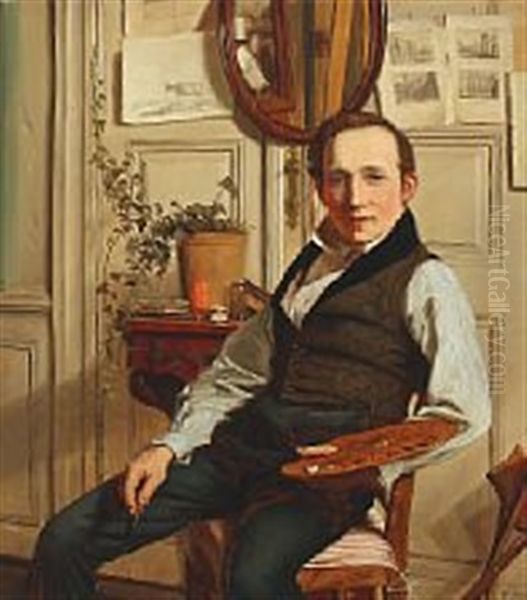 Portrait Of Frederick Sodring - view 1