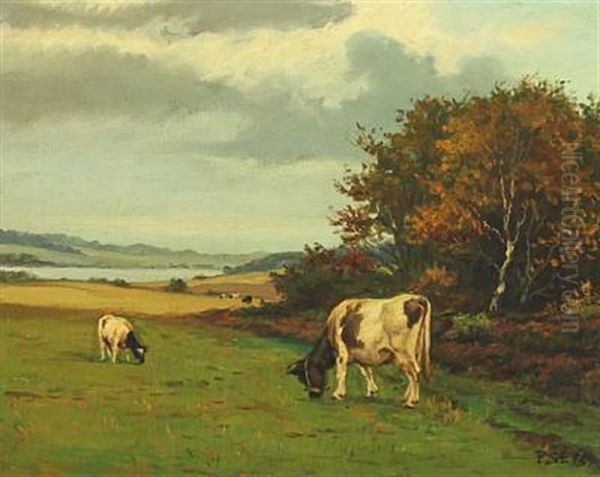 Landscape With Cows - view 1