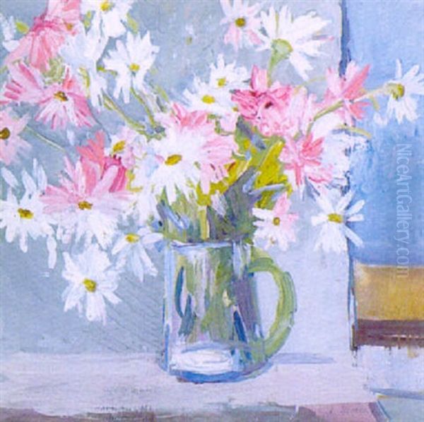 Vase Mit Margeriten - view 1