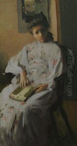 Girl In Kimono by Caroline Stehlin