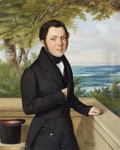 Portrait Of A Young Man by Carl Steinacker
