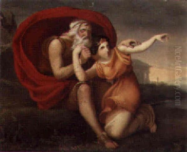 Oedipus And Antigone - view 1