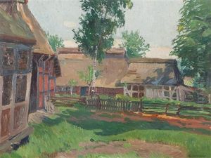 Farmstead In North Germany by Bernd Steiner