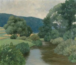 Landschaft by Carl Steiner