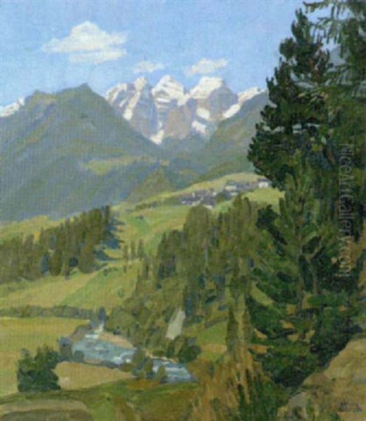 Die Kalkkogel In Den Stubaier Alpen - view 1