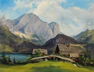 Scene Of The Austrian Alps