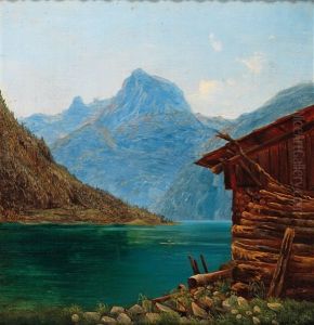 Hallstattersee Gegen Krippenstein by Franz II Steinfeld