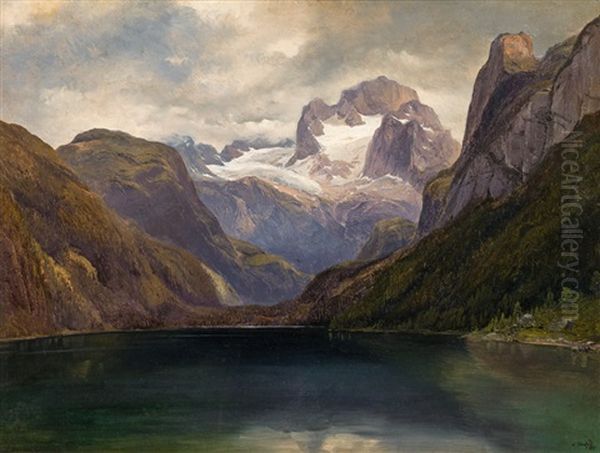 View Of Lake Gosau And Dachstein - view 1