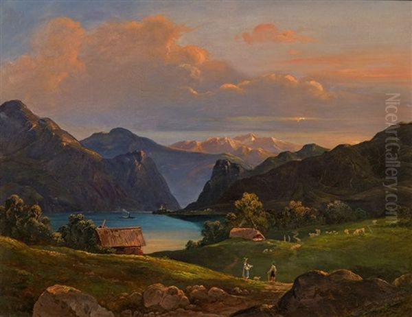 Blick Auf Den Traunsee - view 1