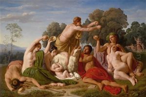 Die Erziehung Des Jupiter Auf Dem Berge Ida Auf Kreta