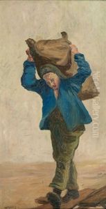 The Sack Carrier by Heinrich Steinhagen