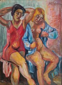 Bathing Women by Heinrich Steinhagen