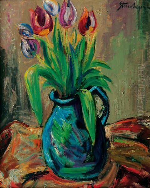 Tulips In A Jar - view 1