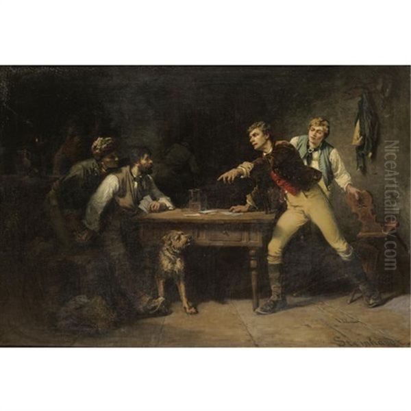 A Dishonest Game Of Cards - view 1
