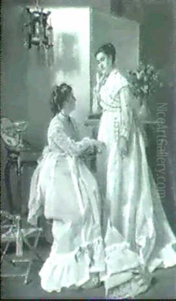 Zwei Damen In Einem Chinesischen Salon. - view 1
