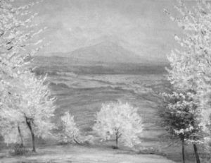 Fruhlingsmorgen An Der Bergstrasse by Wilhelm August Theodor von Steinhausen