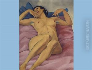 Sitzender Akt by Eugen Steinhof