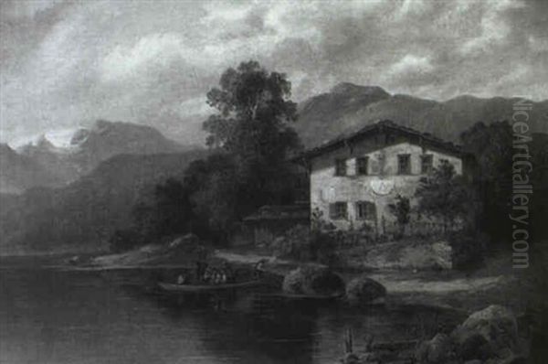 A Mountain Lake In Bavaria - view 1