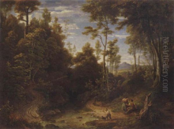 Landschaft Mit Rastenden Reisenden - view 1