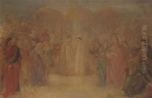 Die Hochzeit Zu Kanaa by Edward Jakob Von Steinle