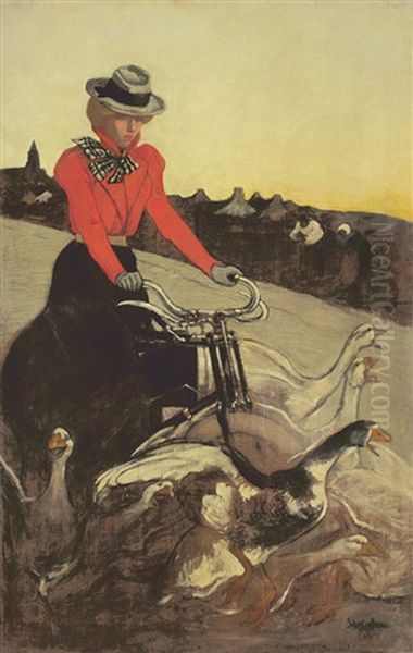 Motocycles Comiot : Painting. 1899 - view 1
