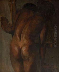 Le Modele Noire, Masseida by Theophile Alexandre Steinlen