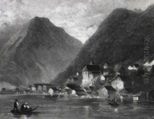 Blick Auf Hallstatt
