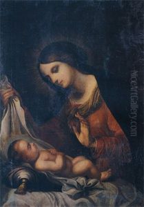 Virgin With Child by Dimitrios Stelakatos