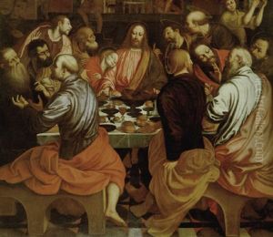 Ultima Cena by Fermo da Caravaggio Stella