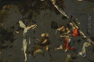 Angels Adoring The Sleeping Christ Angels Adoring The Sleeping Christ