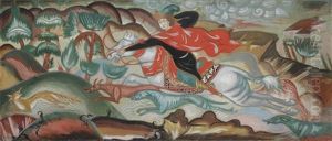 The Fox Hunt by Dmitri Semenovich Stelletsky