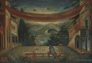 Stage Design by Dmitri Semenovich Stelletsky
