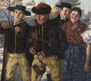 The Strakonice Bagpiper by Josef Stembera