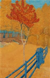 Hostlandskap (autumn Landscape) by John Sten