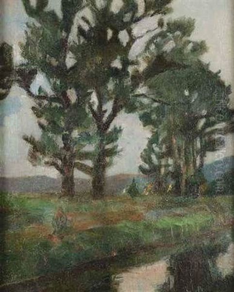 Landschaft Mit Baumen - view 1