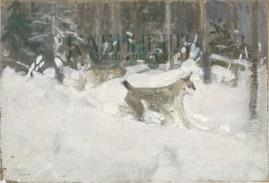 Lynx by Aleksei Stepanovich Stepanov