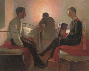 A Tune On The Squeezebox by Aleksei Stepanovich Stepanov