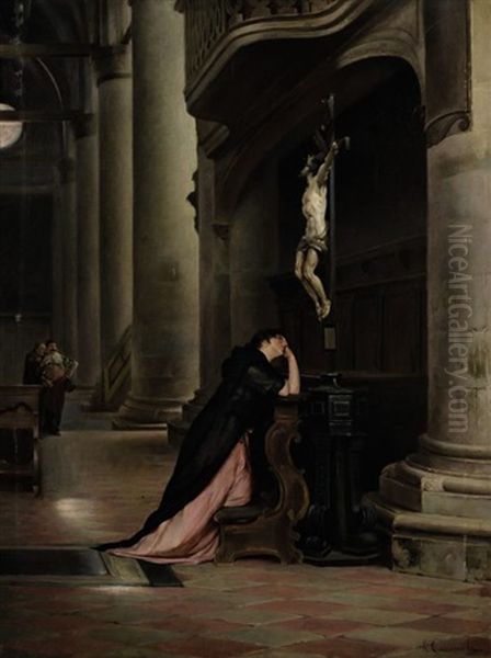 Andacht In Der Kirche - view 1