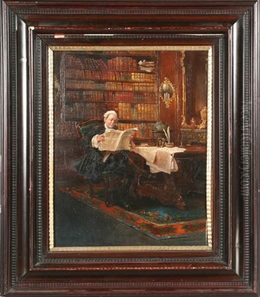 Reading In Library - view 1