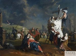 Auf Dem Kalvarienberg by Joseph Stephan
