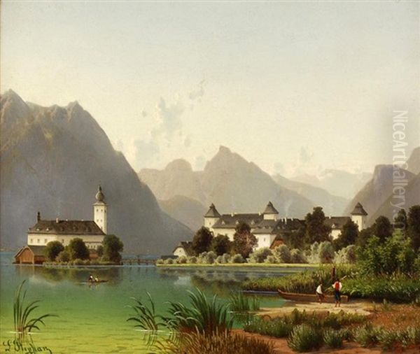 Landscape With Lake - view 1
