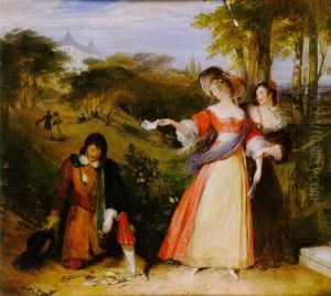 The Suitor by Francis Philip Stephanoff