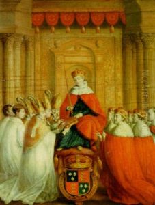 The Introduction Of The English Bible By Edward Vi by Francis Philip Stephanoff