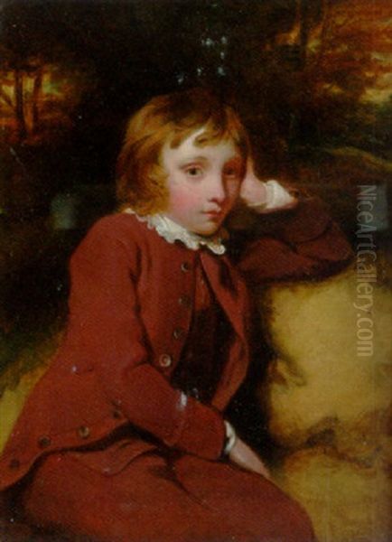Potrait Of Master Edgcumbe In A Brown Coat And Breeches - view 1