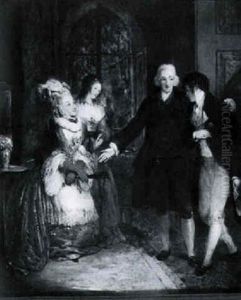 Mr. Oldbrick Presents His Sister Grizelda To Mr. Lovel