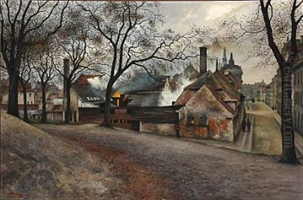 Street Scene In Christianshavn, Copenhagen - view 1