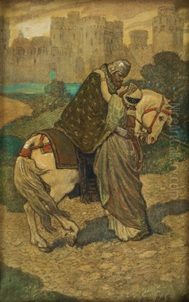 Arthurian Scene - view 1