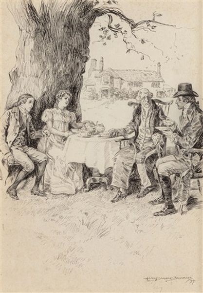 Tea In The Garden - view 1